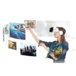 • نظارة واقع افتراضي VR