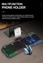 • مجموعة كيبورد و ماوس الألعاب بإضاءة خلفية RGB - Image 4